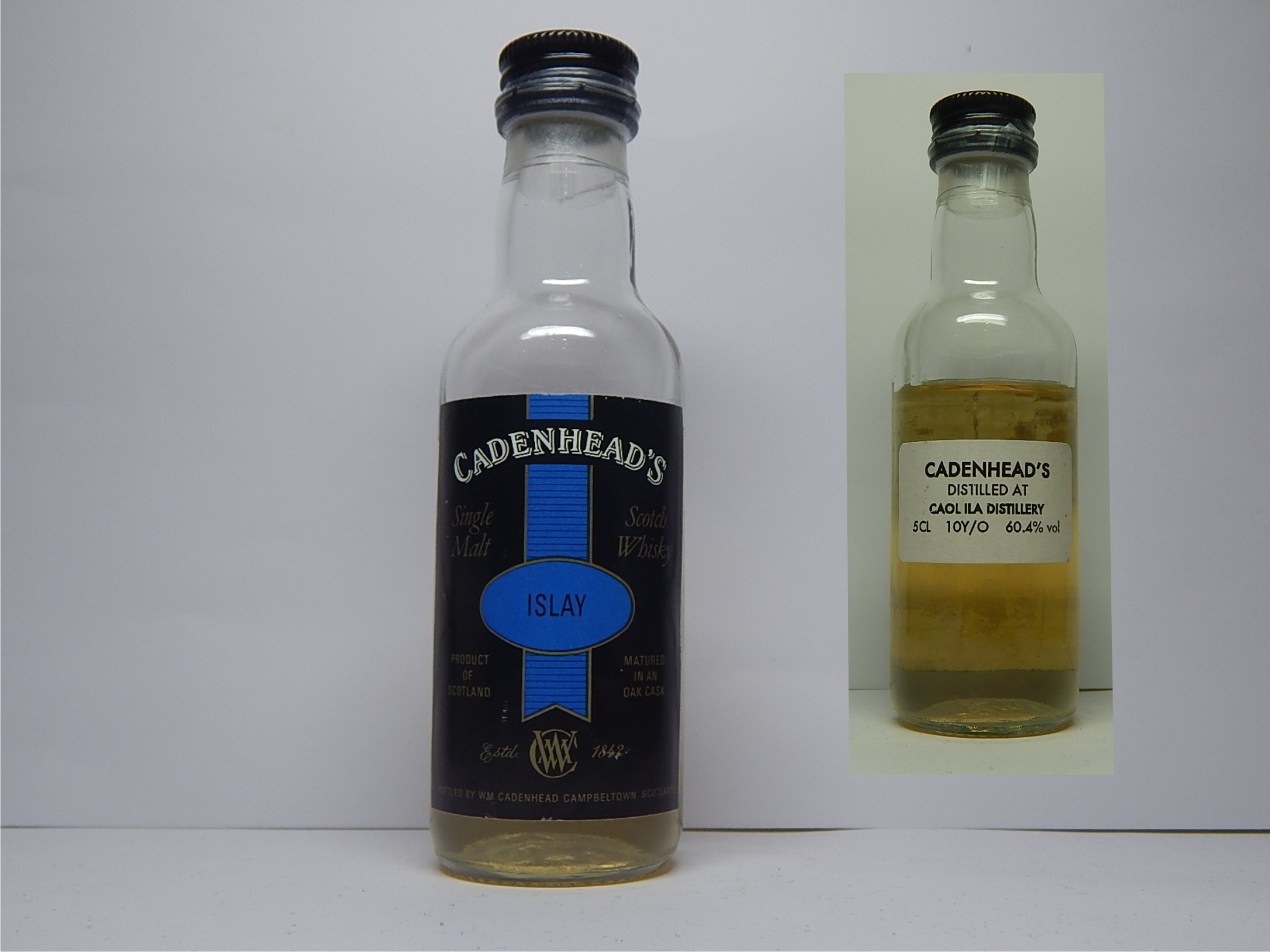 ISMSW 10yo "Cadenhead´s" 5Cl. 60,4%vol